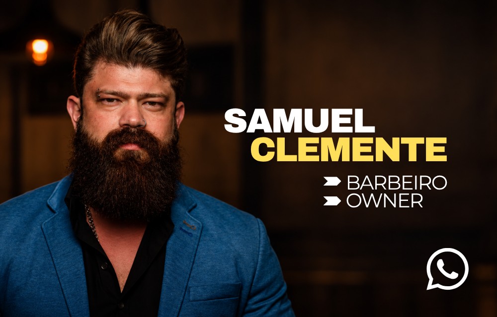 Whatsapp Samuel Clemente - Agende seu horário
